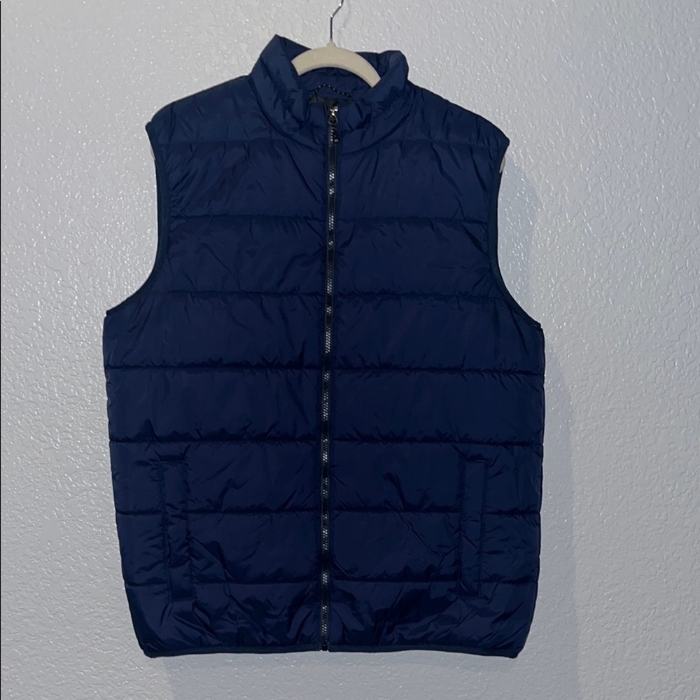 Swiss Tech Dark Blue Quilted Vest